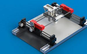 Selbstgebaute 3-Achsen-CNC