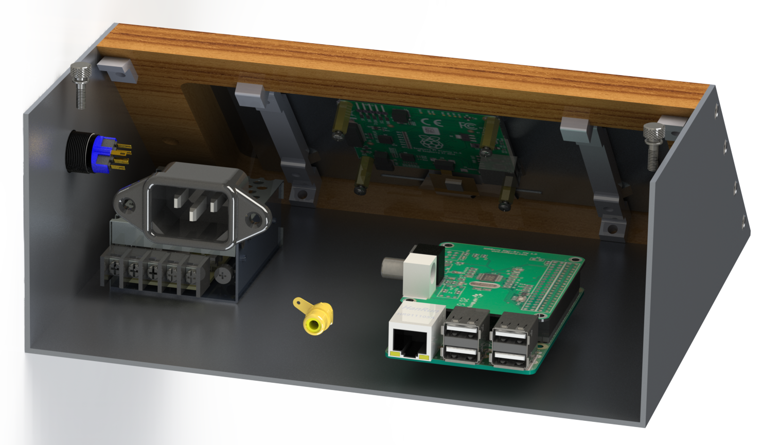 CAD-Rendering Gehäuse